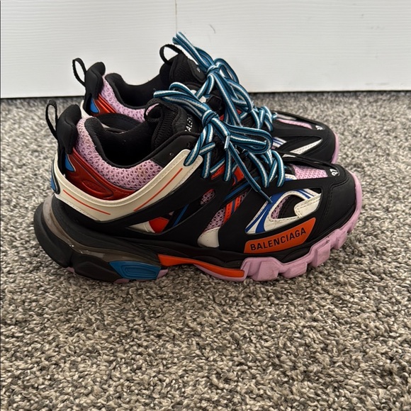 Balenciaga Colorful Track Sneakers - Picture 1 of 12